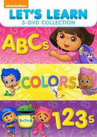 北米版DVD！Let's Learn: 123s & Abcs & Colors！(3枚組)