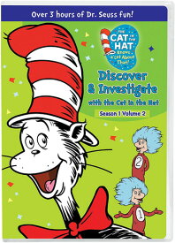 北米版DVD！【キャット・イン・ザ・ハット】 The Cat in the Hat Knows A Lot About That! Discover & Investigate (with the Cat in the Hat Season 1 Volume 2)