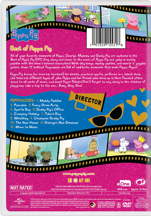 楽天市場】北米版DVD！【ベスト・オブ・ペッパピッグ】 Peppa Pig