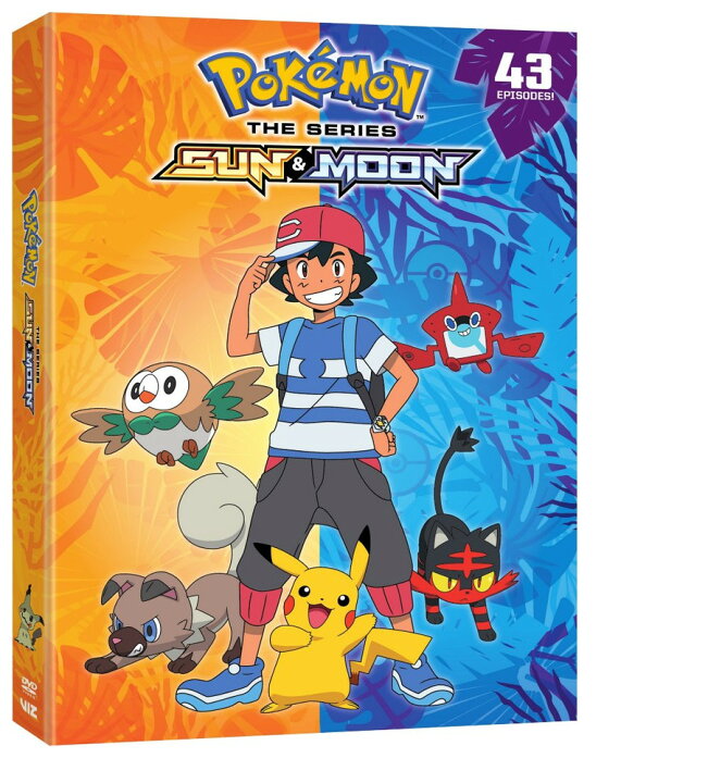 楽天市場 新品北米版dvd ポケットモンスター サン ムーン 全43話 Pokemon Sun Moon Complete Collection アメリカ放映版 英語音声 Rgb Dvd Store Sports Culture
