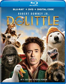新品北米版Blu-ray！【ドクター・ドリトル】 Dolittle [Blu-ray/DVD]！＜ロバート・ダウニー・Jr主演＞＜スティーヴン・ギャガン監督作品＞