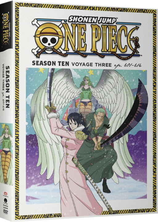 楽天市場 新品北米版dvd ワンピース 第601話 第614話 Season 10 Voyage 3 Rgb Dvd Store Sports Culture