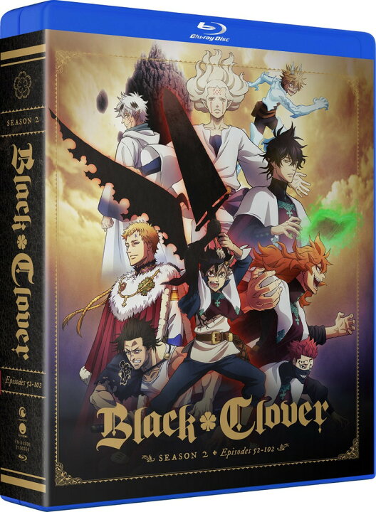 楽天市場 新品北米版blu Ray ブラッククローバー 第2期 全話 第52話 第102話 Rgb Dvd Store Sports Culture