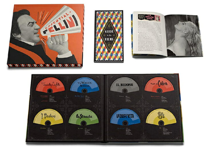 楽天市場】新品北米版Blu-ray！Essential Fellini (Criterion 
