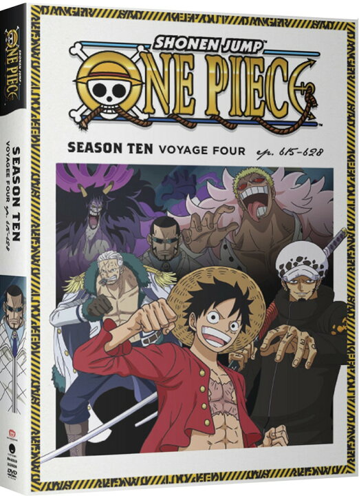 楽天市場 新品北米版dvd ワンピース 第615話 第628話 Season 10 Voyage 4 Rgb Dvd Store Sports Culture