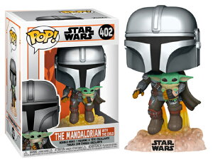 [t@R] FUNKO POP! STAR WARS: The Mandalorian- Mando Flying w/Jet Pack }_A/X^[EEH[Y