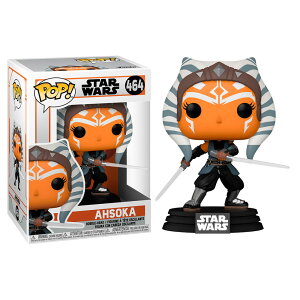 [t@R] FUNKO POP! STAR WARS: Mandalorian- Ahsoka w/ Sabers }_A/X^[EEH[Y