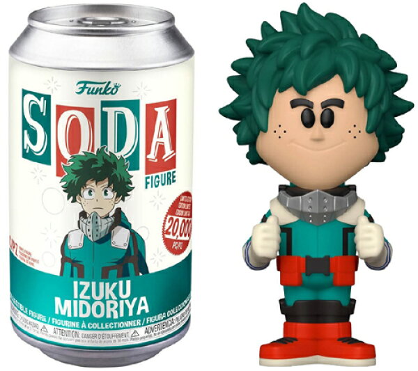 ■SALE！[ファンコ]  FUNKO VINYL SODA: My Hero Academia - Deku ＜僕のヒーローアカデミア＞　※フィギュアのご指定はできません