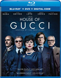 新品北米版Blu-ray！【ハウス・オブ・グッチ】House of Gucci [Blu-ray/DVD]！＜リドリー・スコット監督作品＞