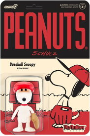 ■SALE！Super7 - Peanuts ReAction Figure Wave 5 - Baseball Snoopy＜スヌーピー＞ スーパー7 リアクション フィギュア