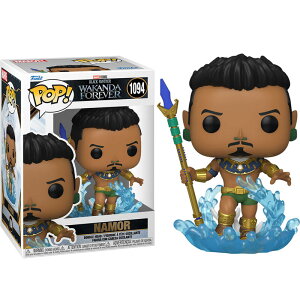[�t�@���R] FUNKO POP! Marvel: Black Panther - Wakanda Forever - Namor ���u���b�N�p���T�[/���J���_�E�t�H�[�G�o�[��