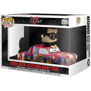 [t@R]FUNKO POP! RIDE Superdeluxe: U2 - Bono with Achtung Baby Car {m