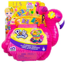 ■SALE！＜ポリーポケット＞ Mattel - Polly Pocket Flamingo Party Pinata Compact