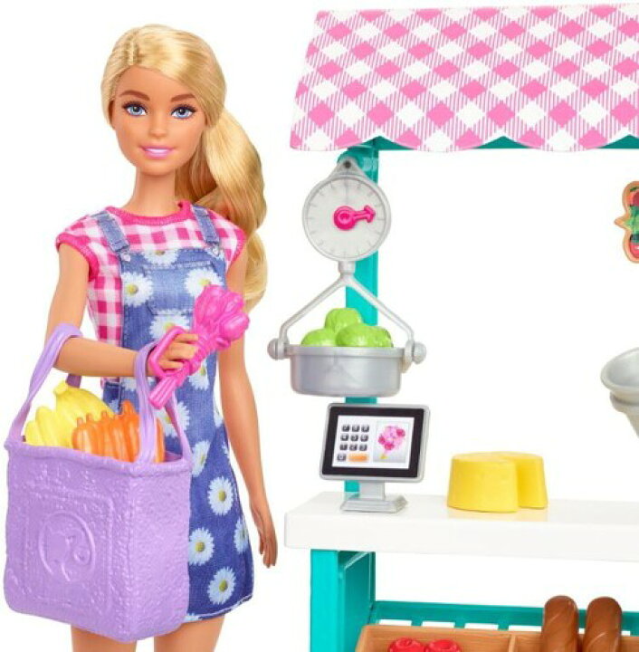 楽天市場】バービー Mattel - Barbie I Can Be Farmers Market Doll 
