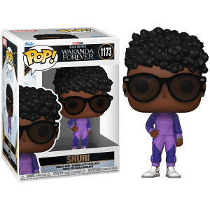 [�t�@���R] FUNKO POP! Marvel: Black Panther - Wakanda Forever - Shuri���u���b�N�p���T�[/���J���_�E�t�H�[�G�o�[��
