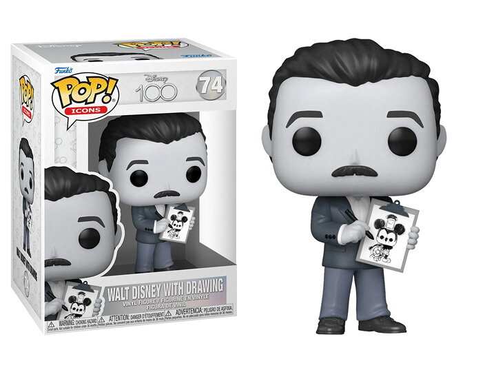楽天市場】[ファンコ] FUNKO POP! ICONS: Disney 100- Walt Disney 
