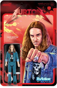 ��Super7 - Cliff Burton Wave 1 - Cliff Burton (Cliff 'Em All) ���N���t�E�o�[�g���� �X�[�p�[7 ���A�N�V���� �t�B�M���A