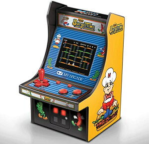 ��My Arcade �o�[�K�[�^�C���� My Arcade DGUNL-3203 Burger Time Micro Player Retro Arcade Machine 6.75 Inch