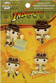 [ファンコ] FUNKO POP! PIN SET: Indiana Jones and the Raiders of the Lost Ark 4-Pack＜インディ・ジョーンズ　レイダース/失われたアーク《聖櫃》＞ピンバッチ