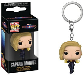 [ファンコ] FUNKO POP! KEYCHAIN The Marvels - Captain Marvel＜マーベルズ＞