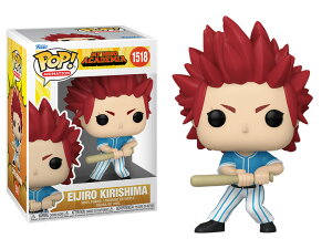 [t@R] FUNKO POP! ANIME: My Hero Academia Baseball - Hero League Baseball - Eijiro Kirishimal̃q[[AJf~AؓsY