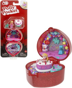���|���[�|�P�b�g��Mattel Collector - Polly Pocket Collector Ruby Red Ring Box, Mattel 80th Anniversary