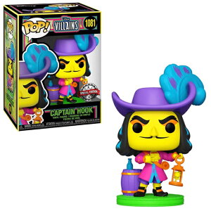 [t@R] FUNKO POP! DISNEY: Villains - Hook (Blacklight) (Limited Edition)s[^[Ep/tbND