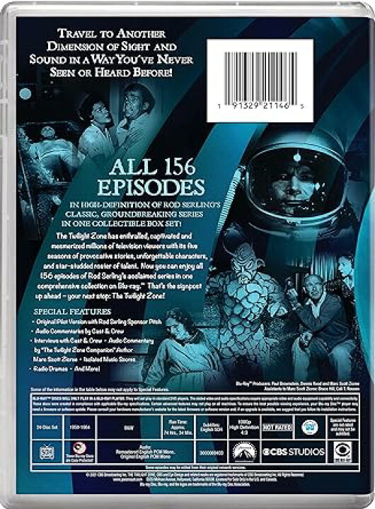 楽天市場】北米版Blu-ray！【ミステリー・ゾーン：コンプリート 