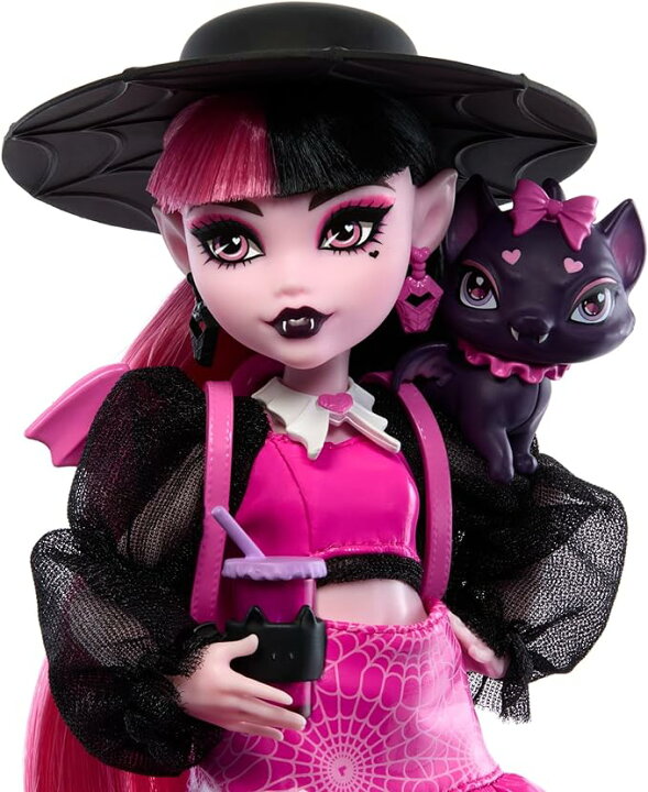 楽天市場】Mattel - Monster High Draculaura Fashion Doll with Pet 