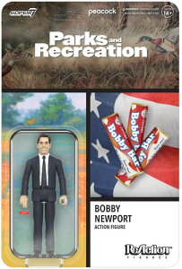 Super7 - Parks And Recreation - ReAction Wv3 - Bobby Newport���p�[�N�X�E�A���h�E���N���G�[�V������