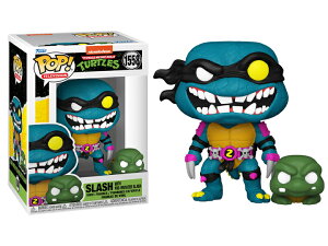 ��[�t�@���R] FUNKO POP & BUDDY! TELEVISION: Teenage Mutant Ninja Turtles - Slash & Pre-Mutated Slash�I���e�B�[���G�C�W�E�~���[�^���g�E�j���W���E�^�[�g���Y��