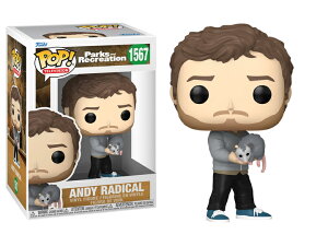 [�t�@���R] FUNKO POP! Television: Parks and Recreation 15th Anniversary - Andy Radical: Possum Tackler�I���p�[�N�X�E�A���h�E���N���G�[�V������