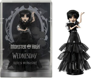Mattel Collectible - Monster High X Wednesday - Raven Dress Wednesday Doll<モンスター・ハイ>ウェンズデー