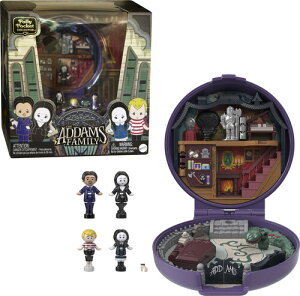 �����|���[�|�P�b�g��Mattel Collectible - Polly Pocket Collector Addams Family Compact �A�_���X�E�t�@�~���[