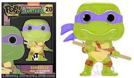 [ファンコ] FUNKO POP! PINS: Teenage Mutant Ninja Turtles - Donatello ＜ティーンエイジ・ミュータント・ニンジャ・タートルズ＞＜高さ約10cm＞