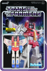 Super7 - Transformers - Reaction Figures Wv8 - Ghost Of Starscream (Translucent Glitter)gXtH[}[X^[XN[