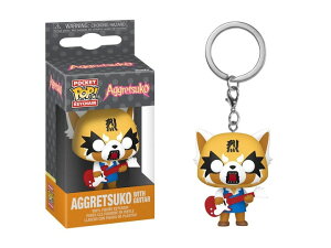 [t@R] FUNKO Keychain Sanrio: Aggretsuko - Aggretsuko with GuitarAObVuq