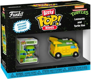 [t@R] FUNKO Bitty POP! Ride: Teenage Mutant Ninja Turtles - Leonardo and Turtle VaneB[GCWE~[^gEjWE^[gY