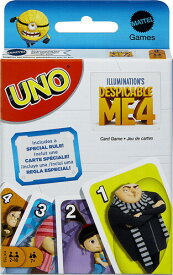 ＜ウノ 怪盗グルーのミニオン超変身＞Mattel Games - UNO: Despicable Me 4