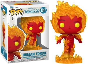 [�t�@���R] Funko POP! Marvel : Fantastic Four: First Steps - Human Torch ���t�@���^�X�e�B�b�N4�F�t�@�[�X�g�E�X�e�b�v��
