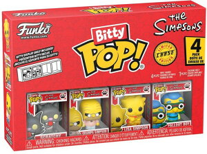 [t@R] Funko Bitty POP!: The Simpsons - Scratchy 4-PackUEVv\Y