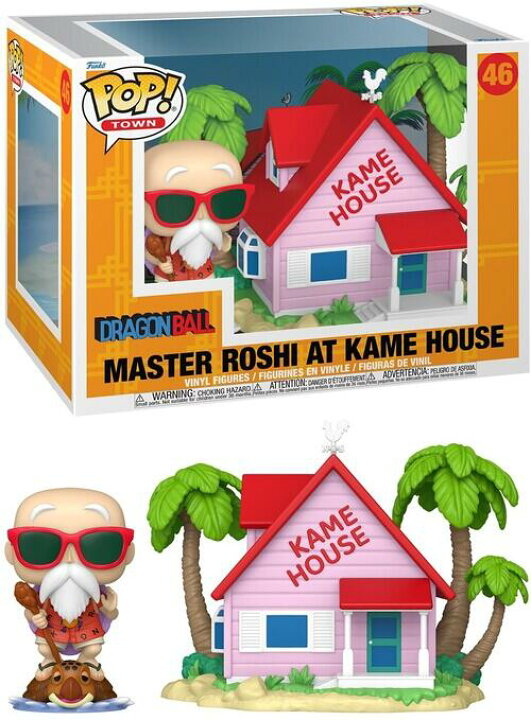 楽天市場】[ファンコ] FUNKO POP! Town: Dragon Ball - Master Roshi 