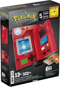 MEGA BLOKS - Pokemon: Kanto Region Pokedex, 322 Piece Building Toy Set�����K�u���b�N�����|�P�������|�P�����}��