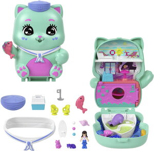 ���|���[�|�P�b�g��Mattel - Polly Pocket Pocket Set Sail Kitty Compact