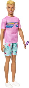 �o�[�r�[ Mattel - Barbie Mysteries: Beach Detectives Ken Doll and Accessories