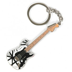 EVH - Eddie Van Halen - Black & White 78 Guitar KeychainGfBE@EwC M^[ L[`F[i8cmj
