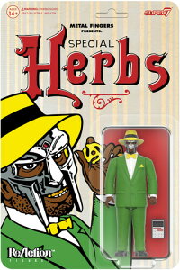 ��Super7 - MF DOOM - ReAction Figures Wv4 - Special Herbs��MF�h�D�[����