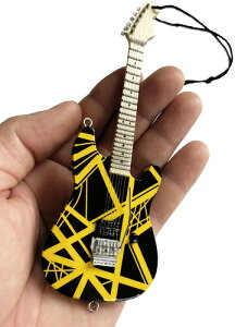 EVH Eddie Van Halen VH2 Bumblebee Guitar Holiday Ornament EVH-002-6GfBE@EwC zfC I[igi15cmj