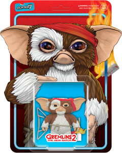 ��Super7 - Gremlins 2 - ReAction Figures - Gizmo (Battle Ready Character Card)���O�����������M�Y��