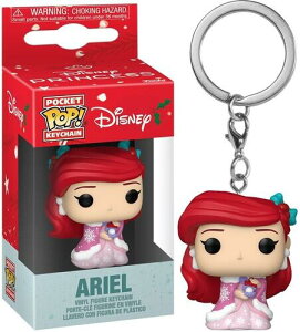 ��[�t�@���R] Funko Keychain Disney: Princess Holiday - The Little Mermaid - Ariel (Winter Outfit)�����g���E�}�[���C�h��